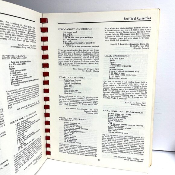 Recipes On Parade Casseroles Cookbook 1968 - Picture 3 of 8